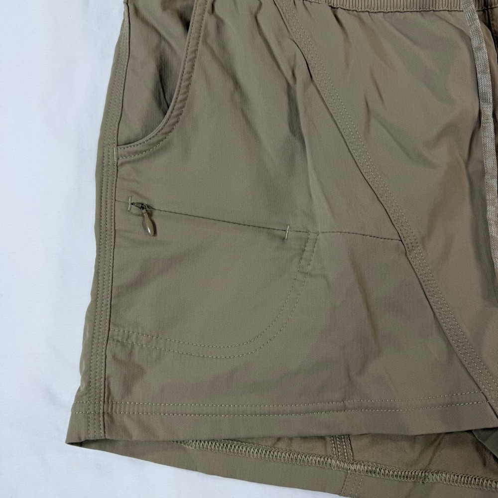 The‎ North Face Aphrodite 2.0 Shorts Womens XL Tan Brown Hiking Outdoor Trail 4" - Picture 3 of 8